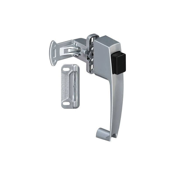 National Hardware V1316 Series N178-368 Pushbutton Latch, Zinc, 5/8 to 2 in Thick Door