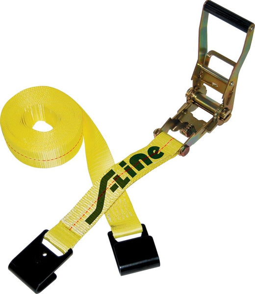 S-Line 500 Series 557 Strap, 2 in W, 27 ft L, Polyester, 3333 lb Working Load, Hook End