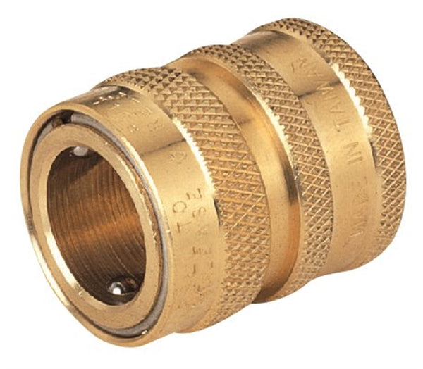 Landscapers Select GB9608(GB9513) Hose Connector, 3/4 in, Female, Brass, Brass