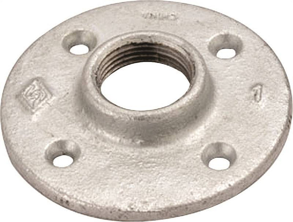 ProSource 27-11/2G Floor Flange, 1-1/2 in, 4.6 in Dia Flange, FIP, 4-Bolt Hole, 0.89 in L Through Bore