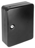 HY-KO KO304 Lockable Key Cabinet, 48 Key, Metal, Black