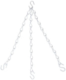 National Hardware V2663 Series N275-040 Flower Plant Chain, 18 in L, Steel, White