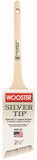 WOOSTER 5224-2-1/2 Paint Brush, 2-1/2 in W, 2-11/16 in L Bristle, Polyester Bristle, Sash Handle