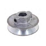 CDCO 150A V-Groove Pulley, 1/2 in Bore, 1-1/2 in OD, 1-1/2 in Dia Pitch, 1/2 in W x 11/32 in Thick Belt, Zinc