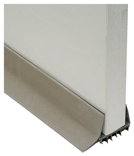 Frost King UDB77 Door Sweep, 36 in L, 1-3/4 in W, PVC Insert