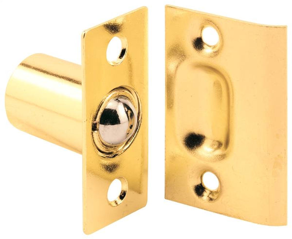 Prime-Line U9132 Ball Bullet Catch and Strike, Brass