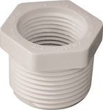 LASCO 439131BC Reducer Bushing, 1 x 3/4 in, MPT x FPT, PVC, SCH 40 Schedule