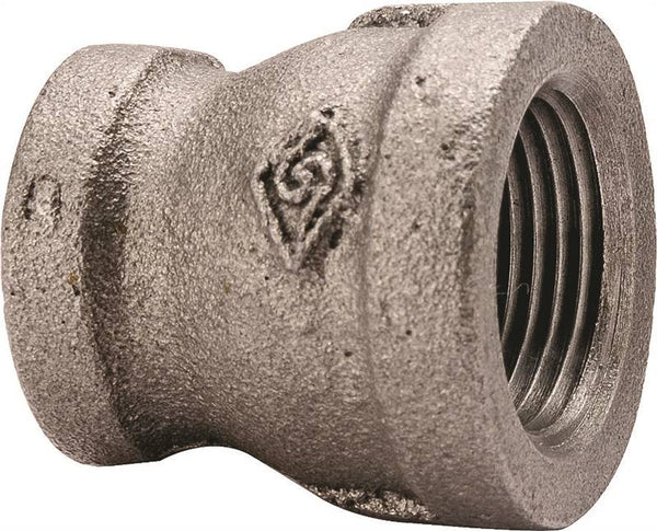 ProSource 24-11/4X1B Reducing Pipe Coupling, 1-1/4 x 1 in, FIP, Steel, SCH 40 Schedule, 300 psi Pressure