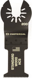 IMPERIAL BLADES IBOA200-1 Oscillating Blade, One-Size, 12 TPI, HCS