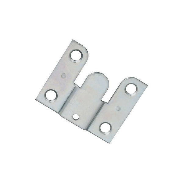 National Hardware V2539 Series N260-208 Hanger, 75 lb, Steel, Zinc, Flush Mounting