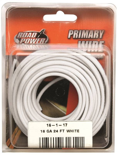 WIRE PRIM WHT 24FT CD 16GA