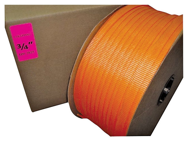 TransTech ST-SP2025P Strapping Coil, 1650 ft L, 3/4 in W, Polyester