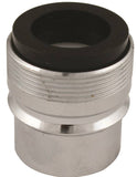 Plumb Pak PP800-3LF Faucet Aerator, 55/64-27 x 15/16-27, Brass, Chrome Plated