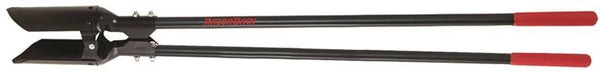 RAZOR-BACK 78006 Post Hole Digger, 11-1/2 in L Blade, Riveted Blade, HCS Blade, Fiberglass Handle, 59-5/8 in OAL