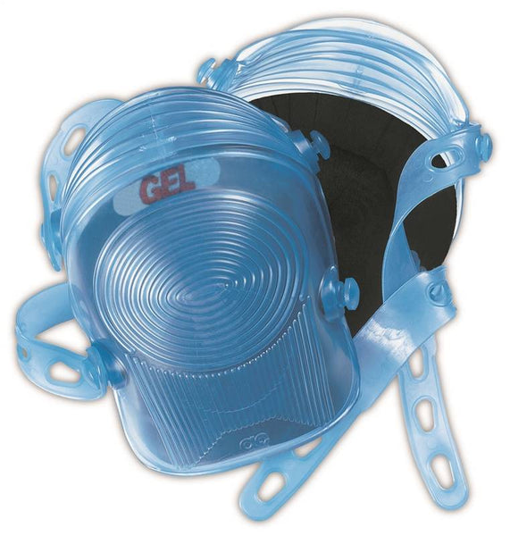 CLC G361 Non-Marring Knee Pad, PVC Cap, EVA Gel Foam Pad, Button and Loop Closure