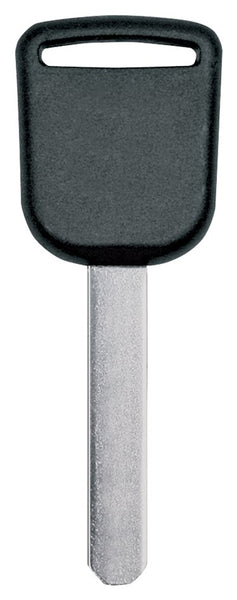 HY-KO 18HON102 Chip key Blank, Brass/Plastic, Nickel, For: Honda Vehicle Locks