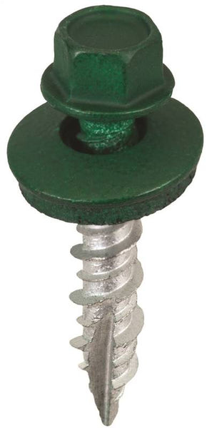 Acorn International SW-MW1FG250 Screw, #9 Thread, High-Low, Twin Lead Thread, Hex Drive, Self-Tapping, Type 17 Point