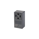 Leviton B01-55054-000 Electrical Receptacle, 3 -Pole, 125/250 V, 30 A, NEMA: NEMA 14-30R, Black