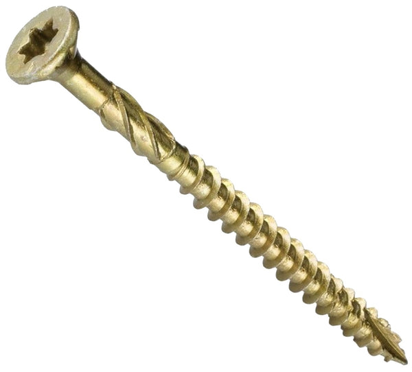 Ramset R4 02103 Framing and Decking Screw, 2-3/4 in L, W-Cut Thread, Recessed Star Drive, Zip-Tip Point, Steel, 100 PK