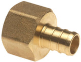 Apollo Valves APXFA1212 Pipe Adapter, 1/2 in, PEX x FPT, Brass, 200 psi Pressure