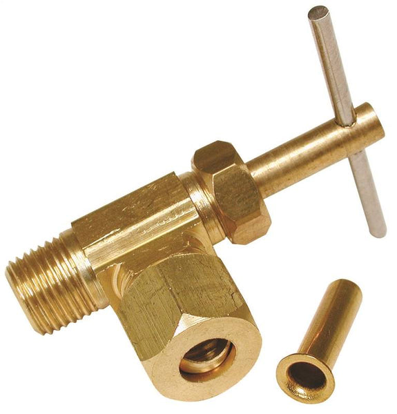 Dial 9440 Angle Needle Valve, Brass, For: Evaporative Cooler Purge Systems