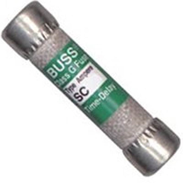 Bussmann SC-30 Fuse, 30 A, 480 VAC, 300 VDC, 100 kA Interrupt, Melamine Body, AJ, Low Voltage, Time Delay Fuse