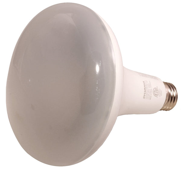 Sylvania 79498 LED Light Bulb, Flood, Spotlight, BR40 Lamp, 85 W Equivalent, E26 Lamp Base, Dimmable, Soft White Light