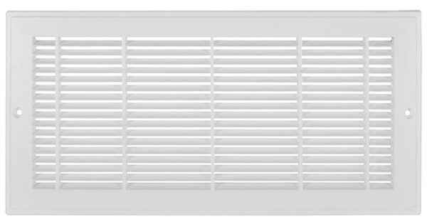 Imperial RG3010 Sidewall Grille, 13-1/4 in L, 7-1/4 in W, Polystyrene, White