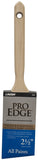 Linzer 2870-2.5 Paint Brush, 2-1/2 in W, Polyester Bristle, Angle Sash Handle