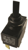 GB GSW-114 Toggle Switch, 125/277 VAC, SPDT, Spade Terminal, Plastic Housing Material, Black