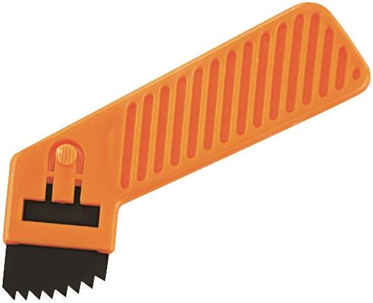 Vulcan MJ-T08010 Grout Remover, 1.5 in L Blade, 1.25 in W Blade, ABS Handle