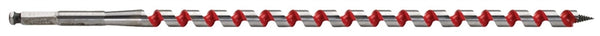 Milwaukee 48-13-5560 Ship Auger Bit, 9/16 in Dia, 18 in OAL, Spiral Flute, 7/16 in Dia Shank, Hex Shank