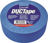 IPG 20C-BL2 Duct Tape, 60 yd L, 1.88 in W, Polyethylene-Coated Cloth Backing, Blue