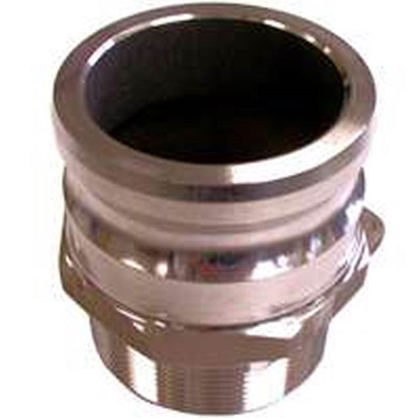 ABBOTT RUBBER QF-200-DC Hose Coupling, 2 in, MNPT, Die-Cast Aluminum