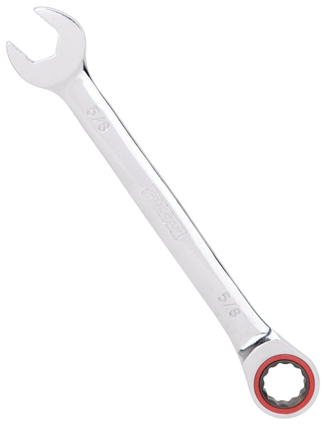 Vulcan PG5/8 Combination Wrench, SAE, 5/8 in Head, Chrome Vanadium Steel, Polished Mirror