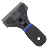 ProSource 14082-5 Safety Scraper, 3-1/2 in W Blade, Full Tang Blade, HCS Blade, Plastic Handle, Soft Grip Handle