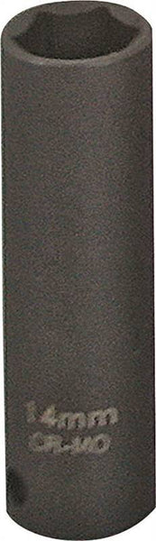 Vulcan Deep Impact Socket, 14 mm Socket, Black Phosphate