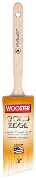 WOOSTER 5231-2 Paint Brush, 2 in W, 2-11/16 in L Bristle, Polyester Bristle, Sash Handle