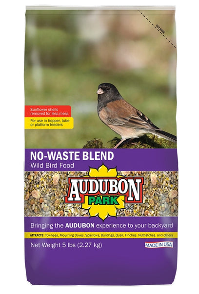 Audubon Park 12228 Wild Bird Food, No-Waste Blend, 5 lb