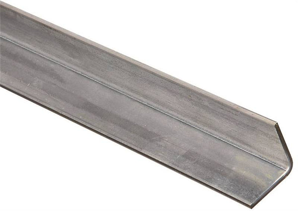 Stanley Hardware 4010BC Series N179-960 Angle Stock, 1-1/4 in L Leg, 48 in L, 0.12 in Thick, Steel, Galvanized
