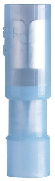GB 20-163F Bullet Splice Terminal, 16 to 14 AWG Wire, Vinyl Housing Material, Blue