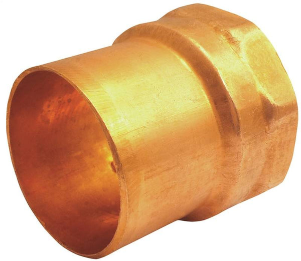 EPC 103 Series 30190 Pipe Adapter, 2 in, Sweat x FNPT, Copper