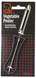 CHEF CRAFT 20732 Peeler, Nylon/Stainless Steel, Black