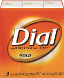 Dial Manufacturing 1095248 Bar Soap Gold, Gold, Mild, 4 oz