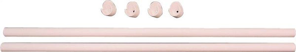 Easy Track RR1036 Wardrobe Rod, 1 in Dia, 35 in L, Steel