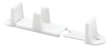 Prime-Line N 6760 Door Guide, Nylon/Plastic, White, Floor Mounting