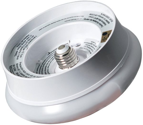 ETI 54606242 Spin Light Fixture, 120 VAC, 11.5 W, LED Lamp, 830 Lumens, 4000 K Color Temp