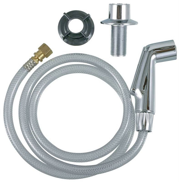 Danco 88814 Spray Hose and Head Assembly, 1/4 in Connection, FIP, Plastic