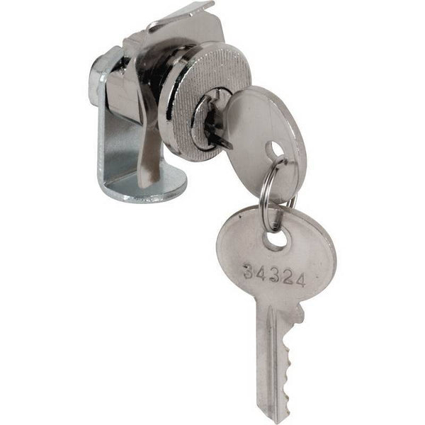 Defender Security S 4136 Mailbox Lock, Tumbler Lock, Keyed Key, Nickel