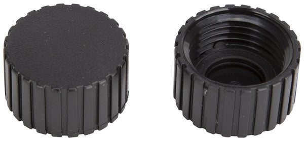 Landscapers Select GHEC Hose End Cap, 3/4 in, Female, Plastic, Black